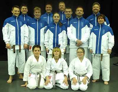 Backwell Karate squad photo