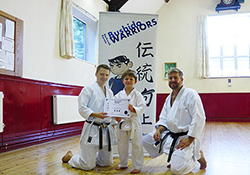 Children's Karate course completes